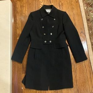 Black Tahari Peacoat